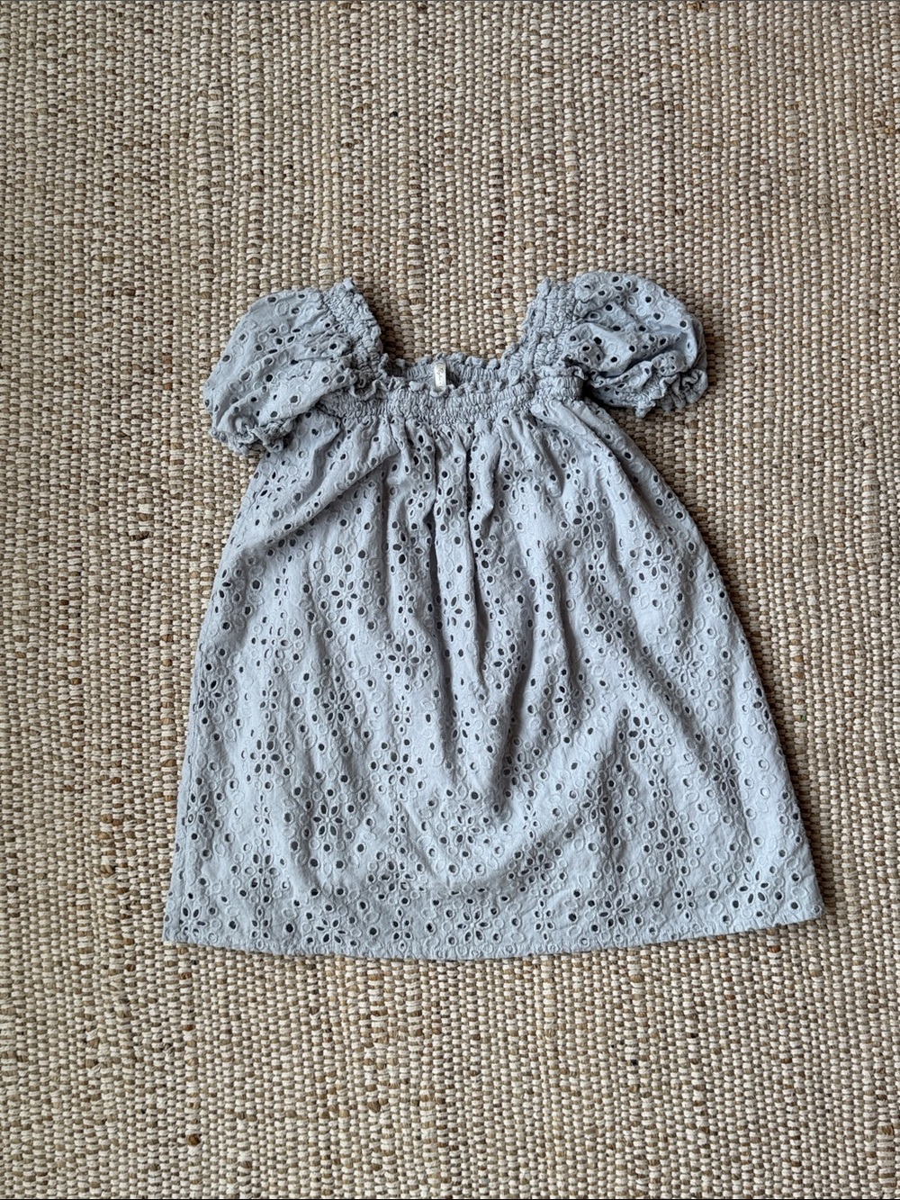 Rylee and Cru Eyelet Puff-Sleeve Girls